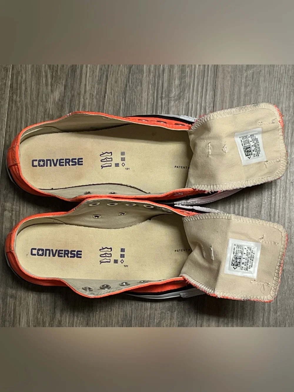 Converse Chuck Taylor All-Star Low Top - 155736F Hyper Orange - Men 6/Women 8 - Picture 12 of 15